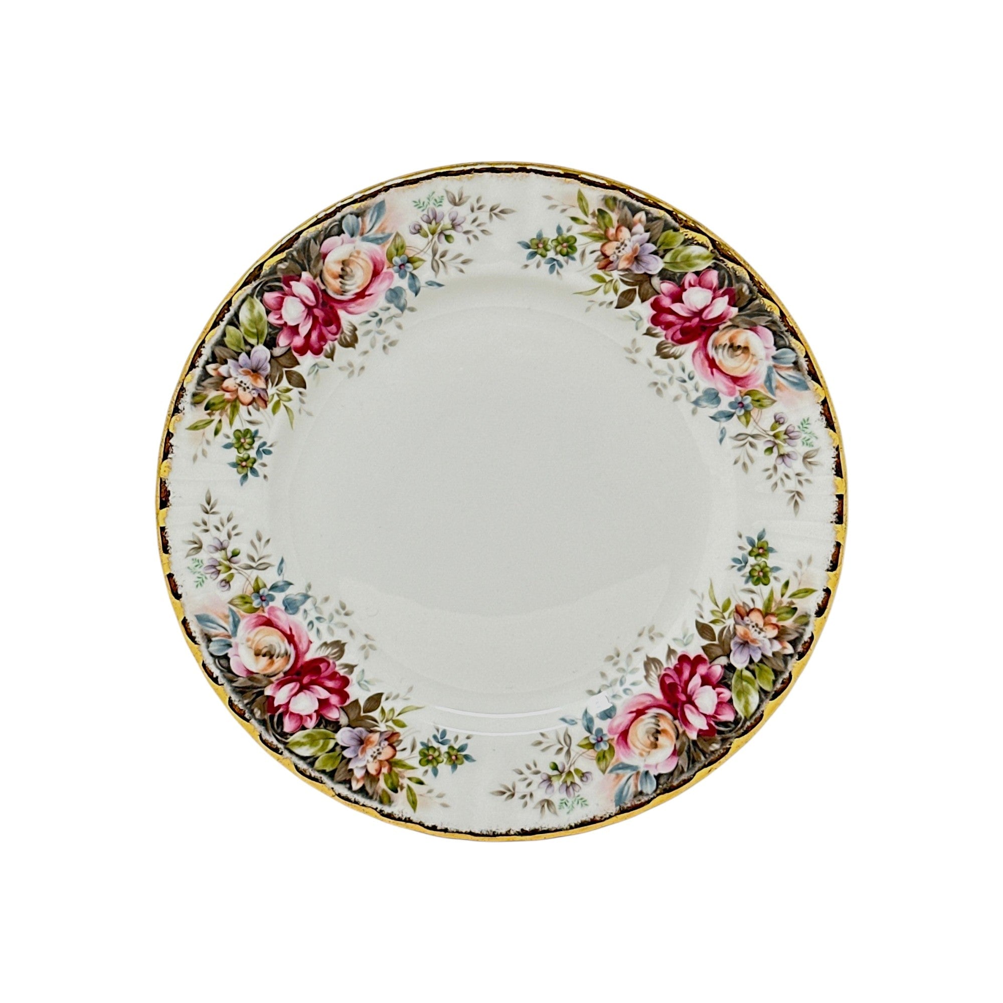 Royal Albert Autumn Roses Salad Plate