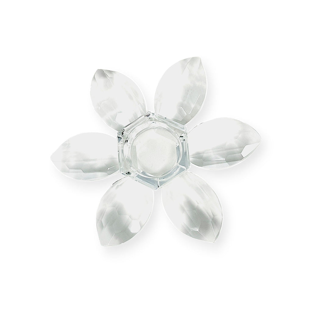Lemon Tree Daisy Crystal Tealight Holder