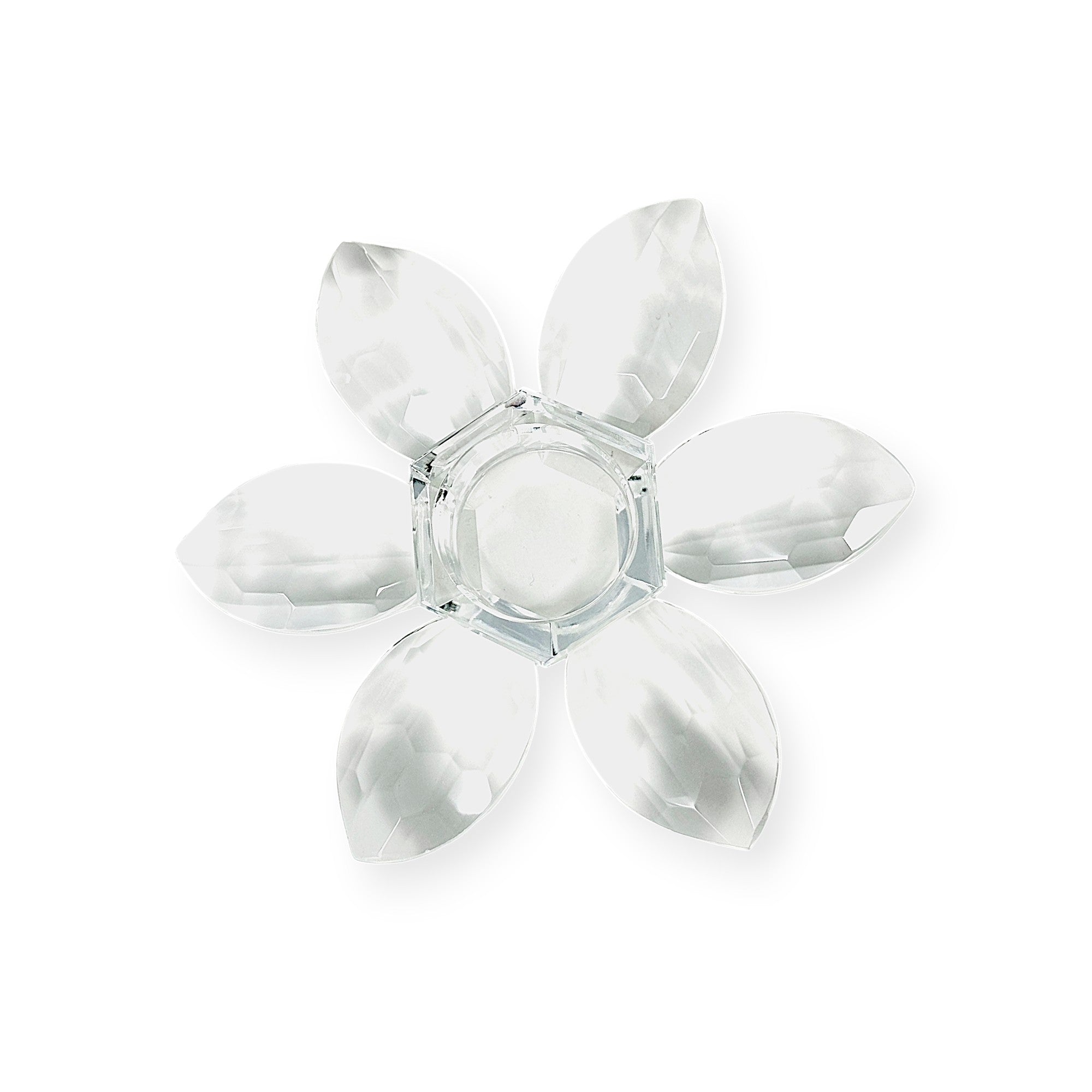 Lemon Tree Daisy Crystal Tealight Holder