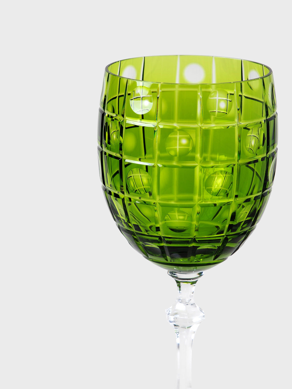 Wine Glass Jacaranda Green
