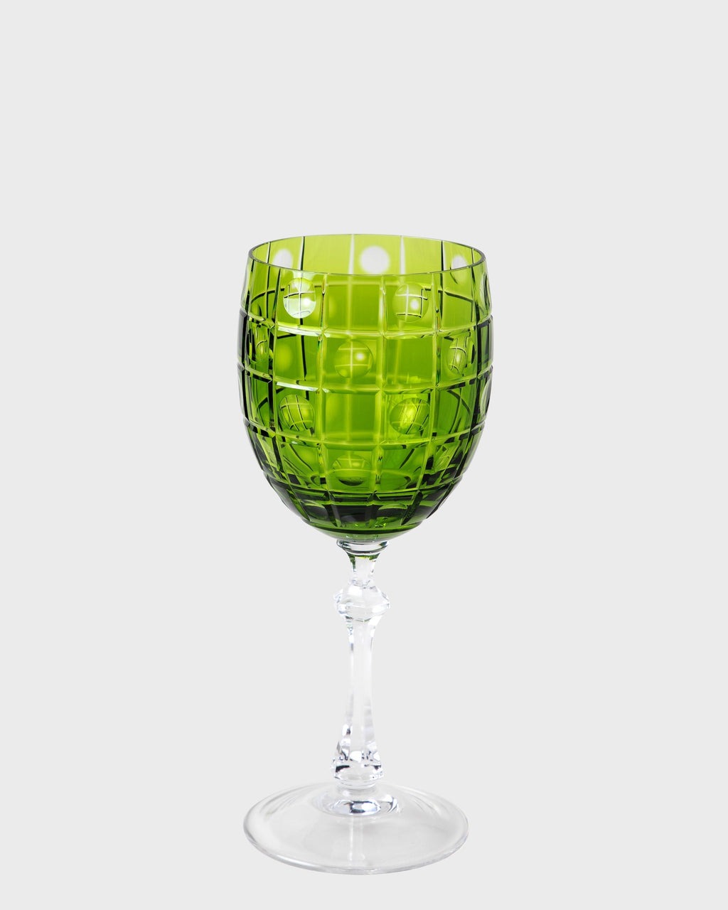 Wine Glass Jacaranda Green