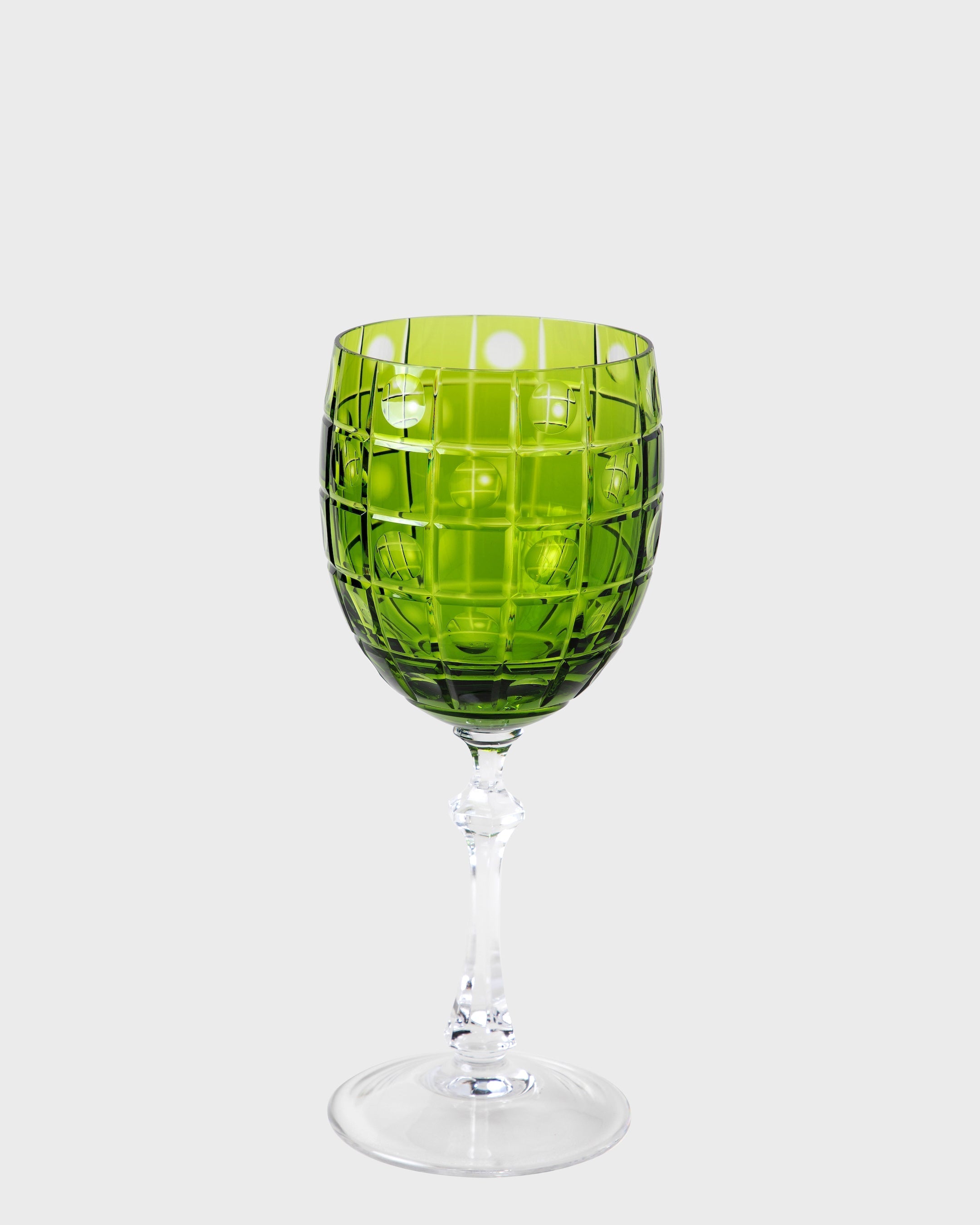 Wine Glass Jacaranda Green