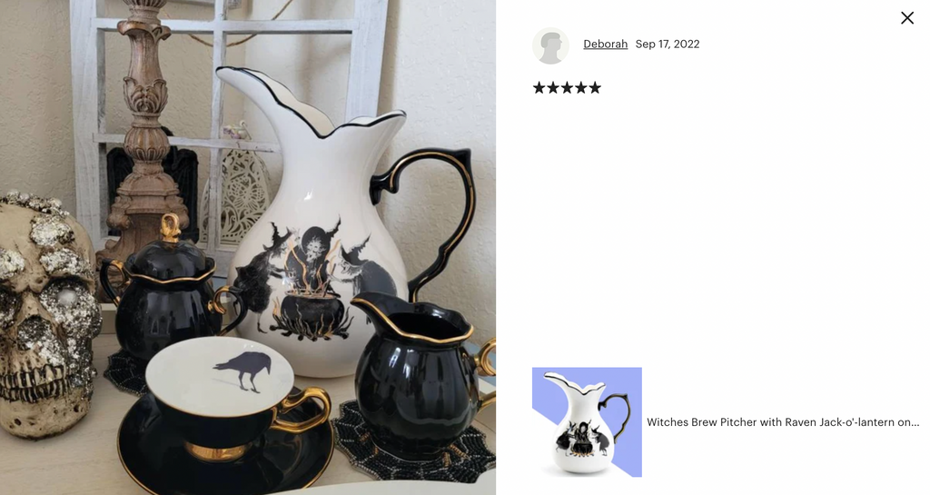 Halloween Witches Brew Pitcher