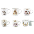 Royal Worcester Wrendale Set of 6 Mugs (opt. 3)