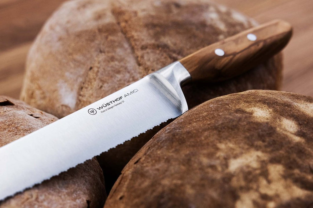 Wusthof Amici 9" (23cm) Double Serrated Bread Knife