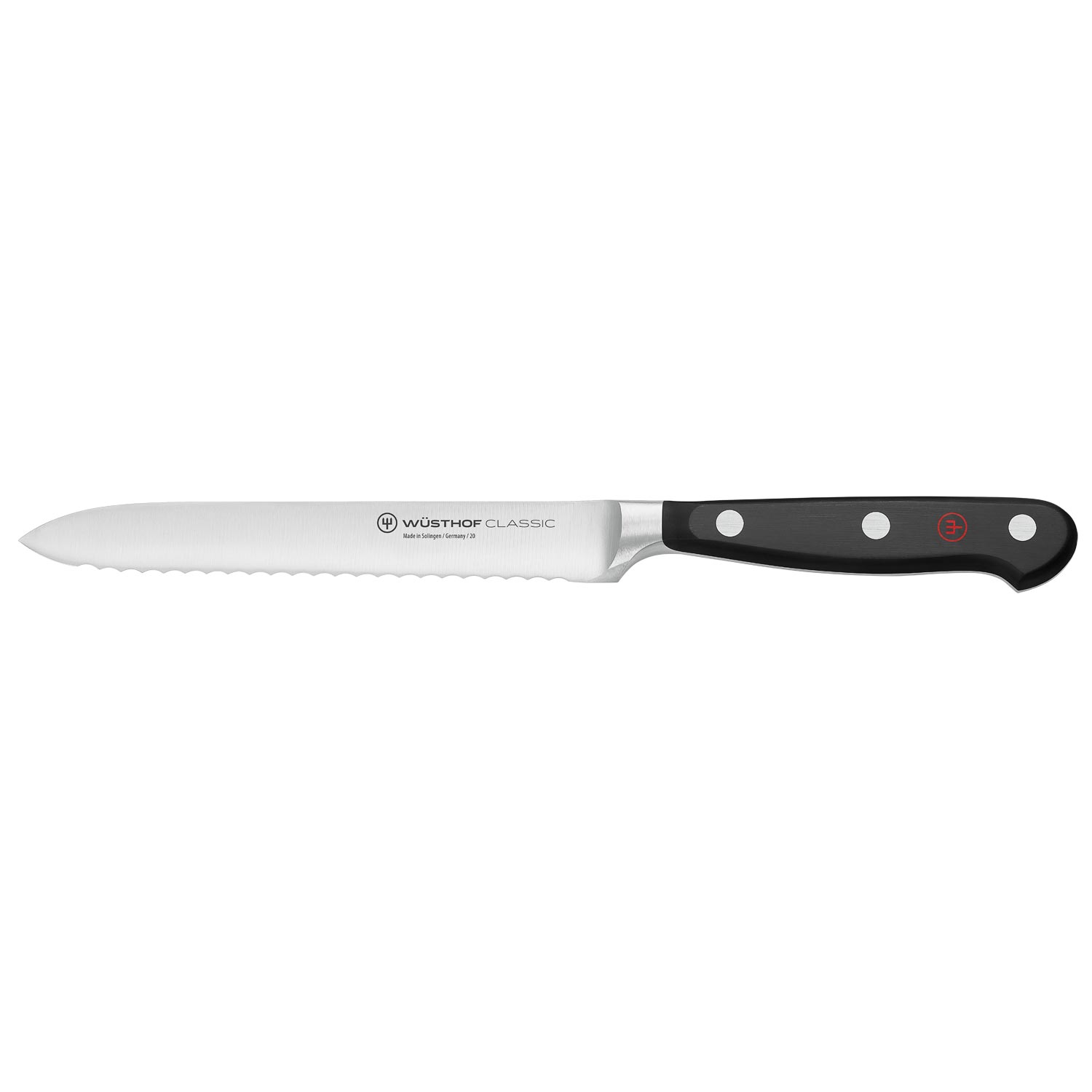 Wusthof Classic 5" (14cm) Serrated Utility Knife
