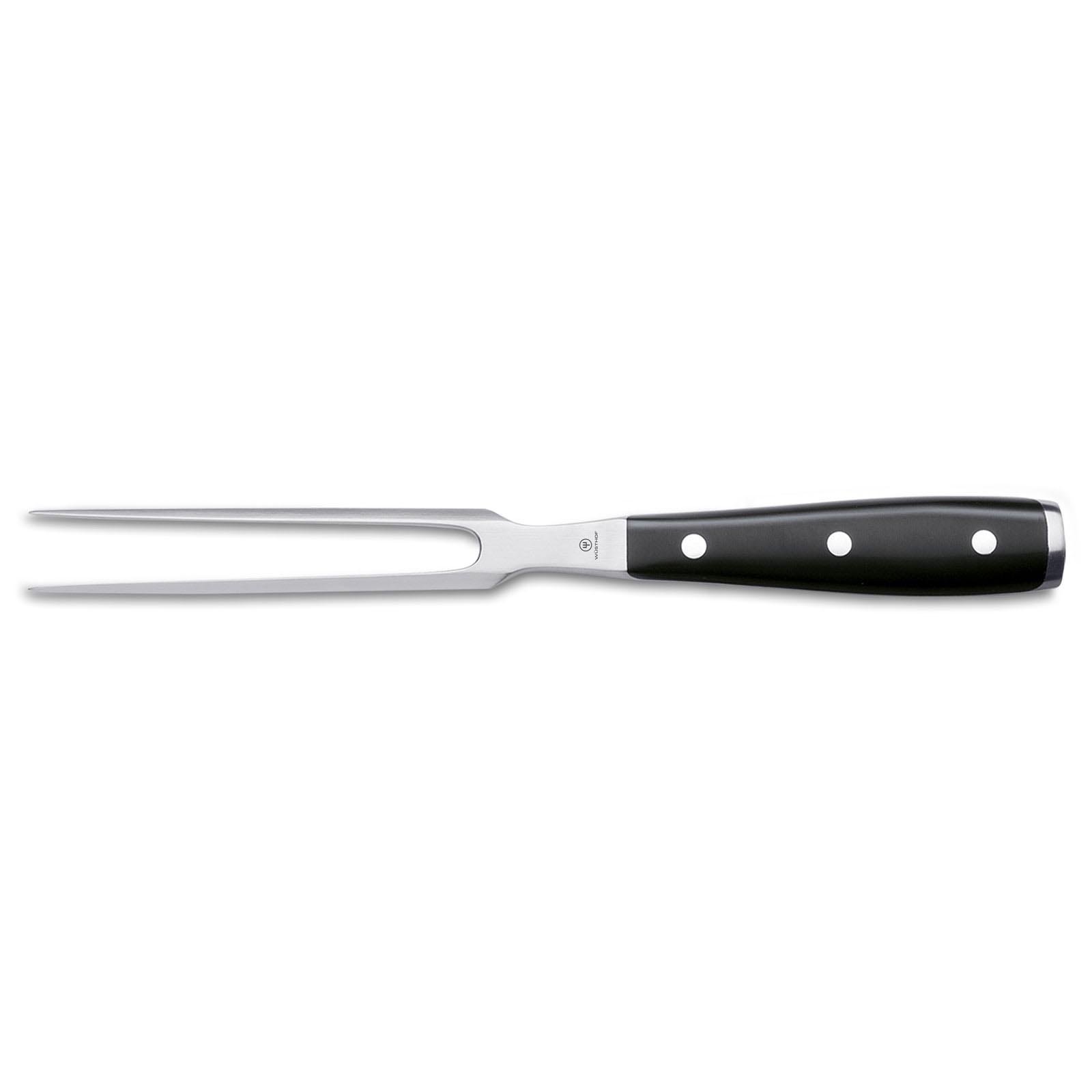 Wusthof Classic Ikon Black 6" (16cm) Straight Meat Fork