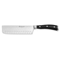 Wusthof Classic Ikon Black 7" (17cm) Nakiri - Hollow Edge
