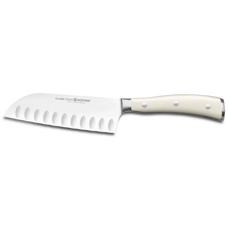 Wusthof Classic Ikon Creme 5" (14cm) Santoku Knife - Hollow Edge