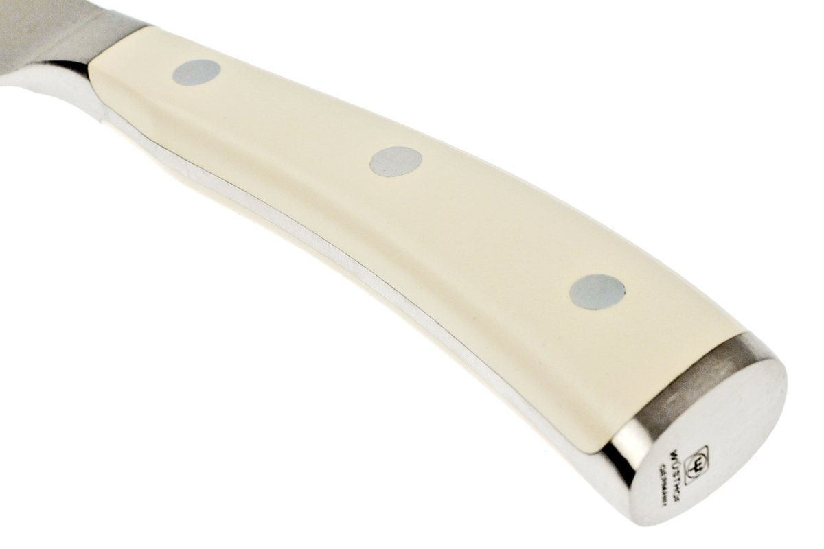 Wusthof Classic Ikon Creme 7" (17cm) Santoku Knife - Hollow Edge