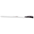 Wusthof Classic Ikon Black Salmon Slicer 12" (32cm) Hollow Edge