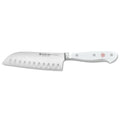 Wusthof Classic White 5" (15cm) Santoku Knife - Hollow Edge