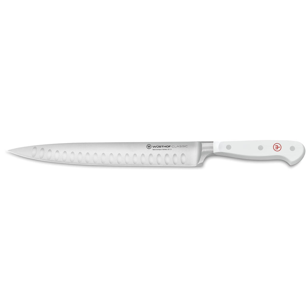 Wusthof Classic White 9" (23cm) Carving Knife - Hollow Edge