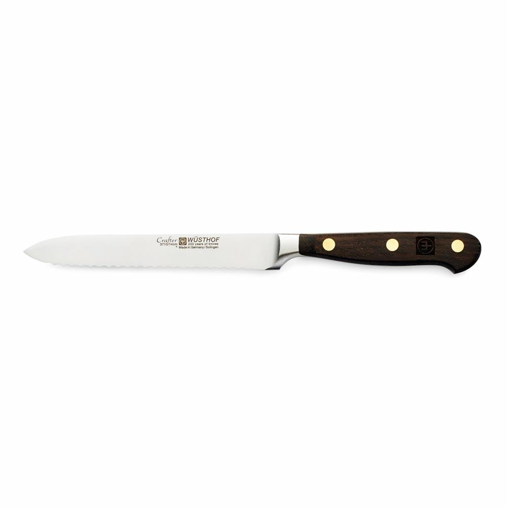 Wusthof Crafter 5" (14cm) Serrated Utility Knife