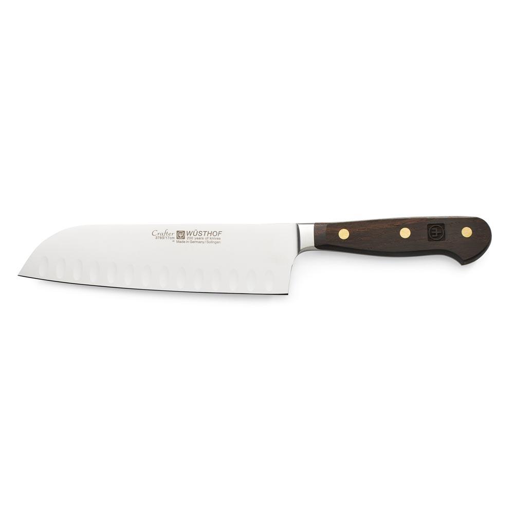 Wusthof Crafter 7" (17cm) Santoku Knife - Hollow Edge