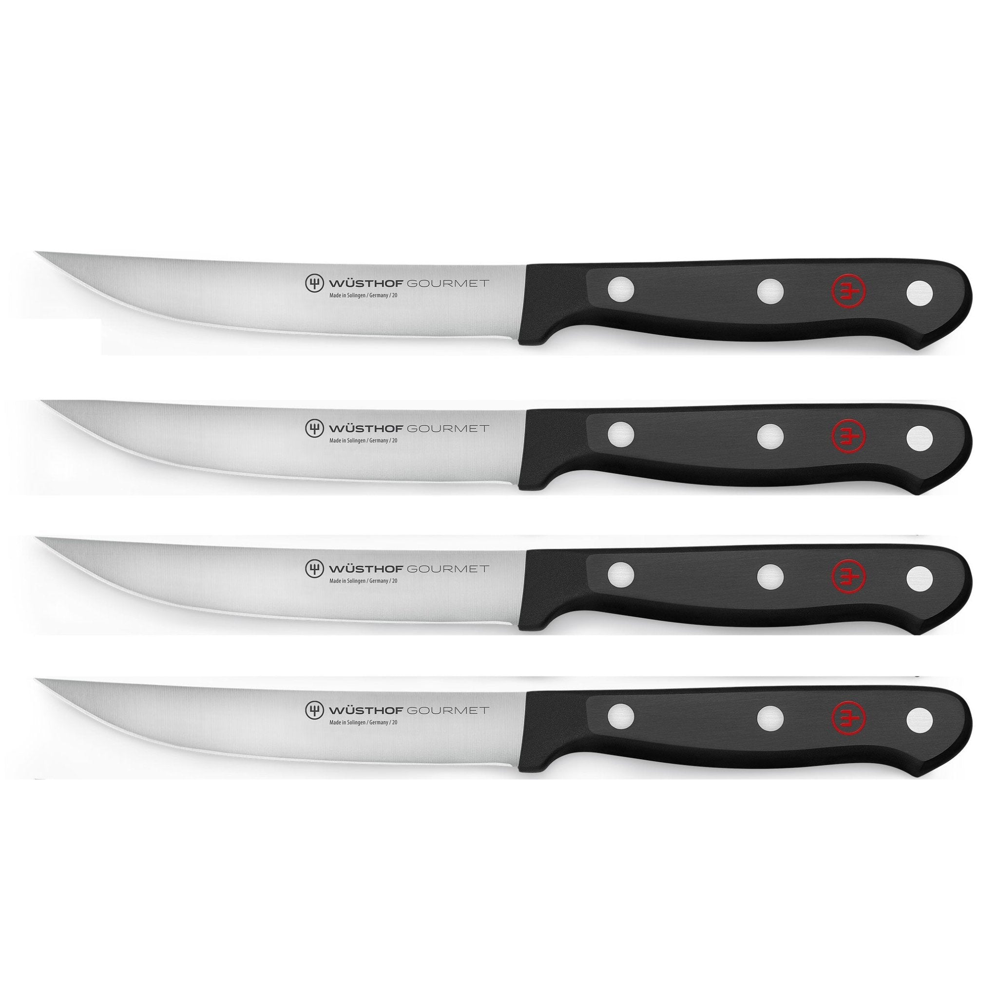 Wusthof Gourmet Black Steak Knife Set