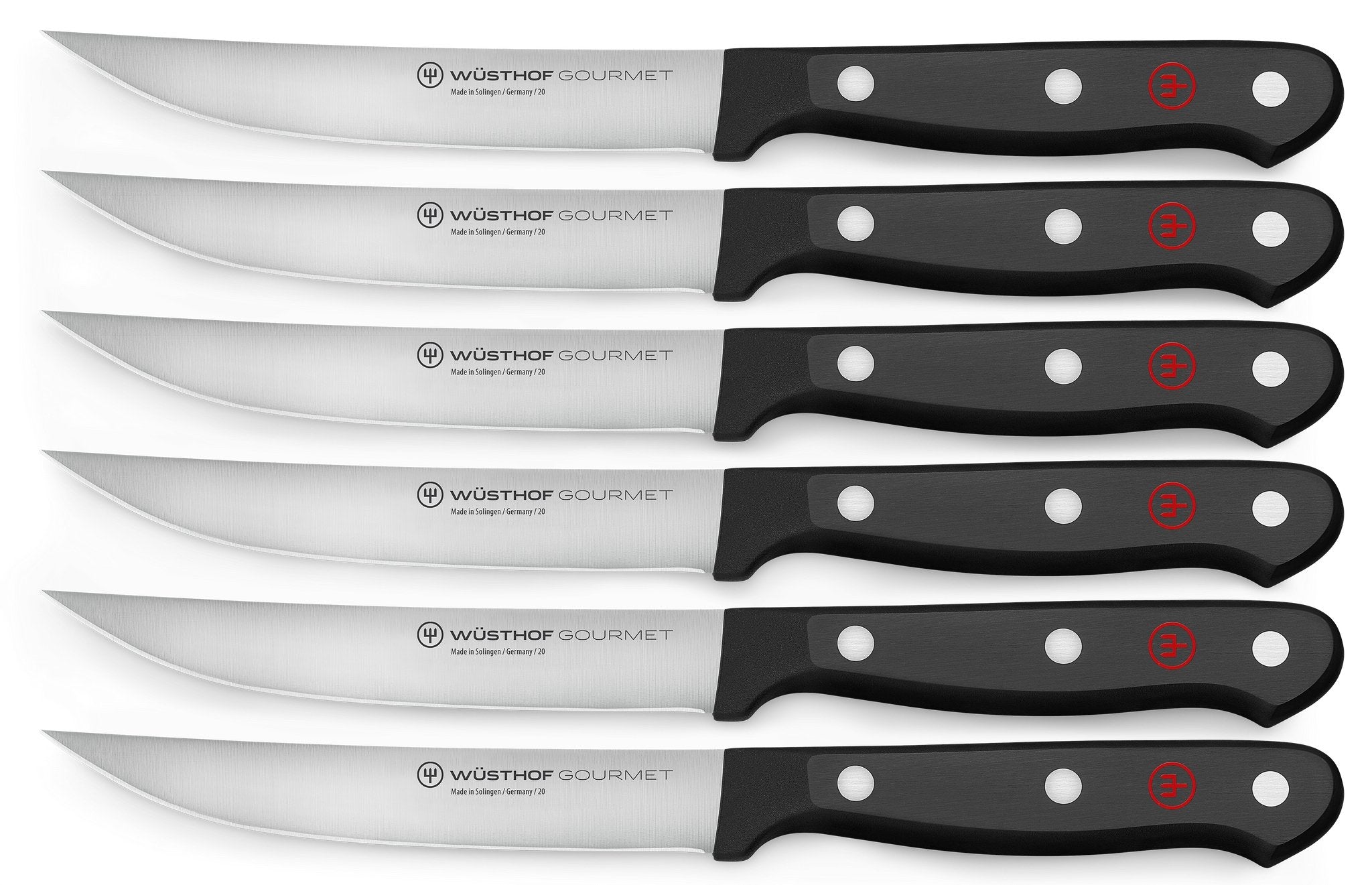 Wusthof Gourmet Black Steak Knife Set
