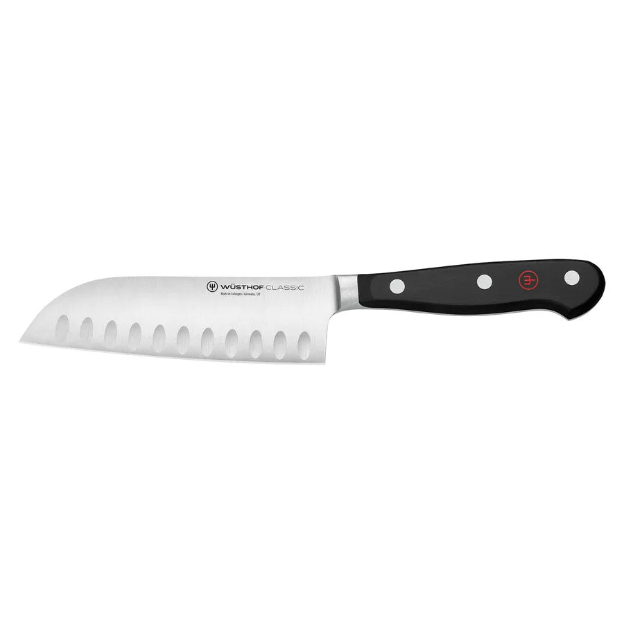 Wusthof Classic 5" (14cm) Hollow Edge Santoku