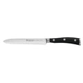 Wusthof Classic Ikon Black Serrated 5" (14cm) Utility Knife