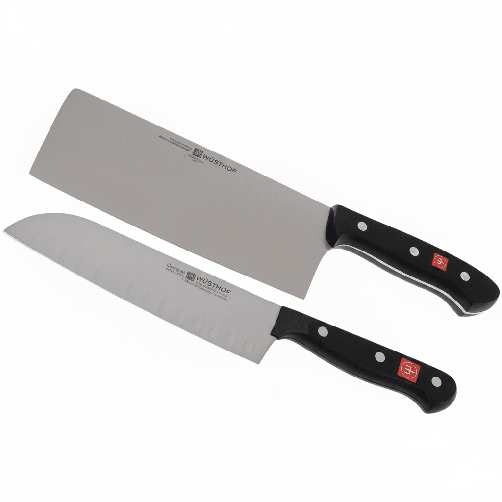 Wusthof Gourmet Black 2-Piece Knife Set