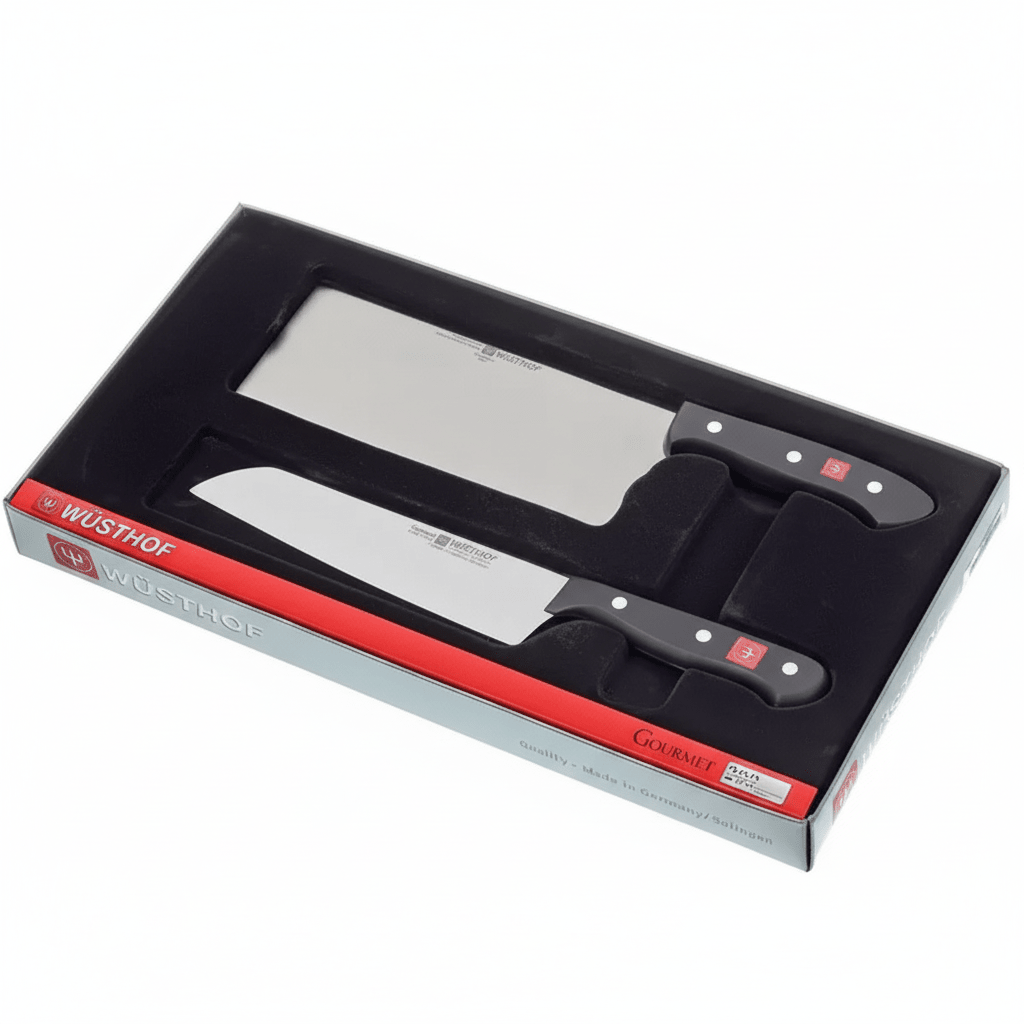 Wusthof Gourmet Black 2-Piece Knife Set