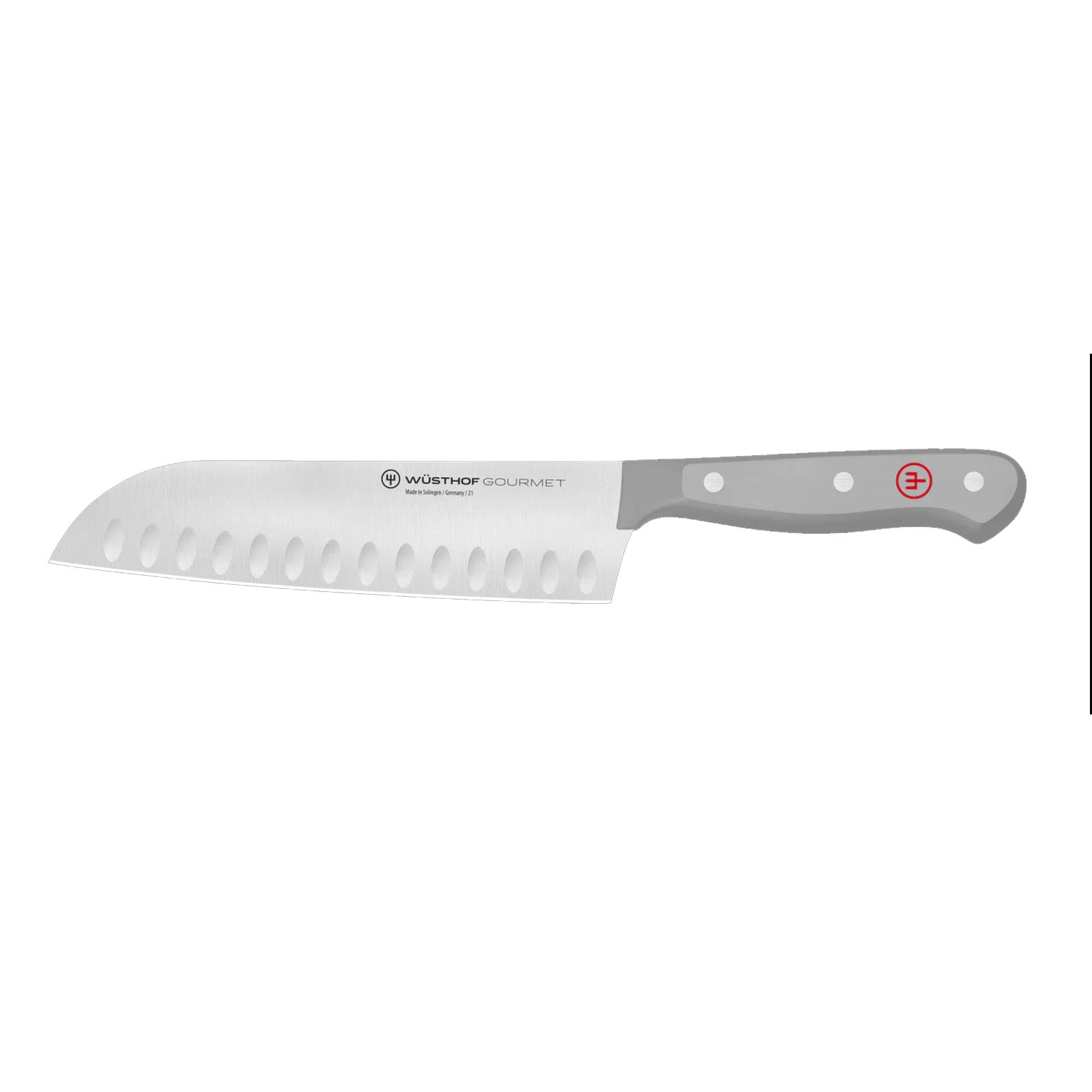 Wusthof Gourmet Grey Hollow Edge 7" Santoku Knife
