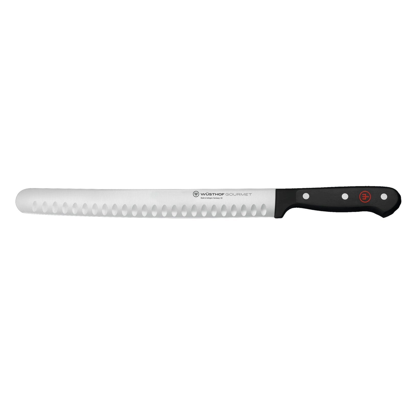 Wusthof Gourmet Black  Roast Beef Slicer - Hollow Edge