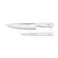 Wusthof Gourmet White 2-Piece Chef's Knife Set
