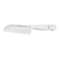 Wusthof Gourmet White 7" Santoku - Hollow Edge