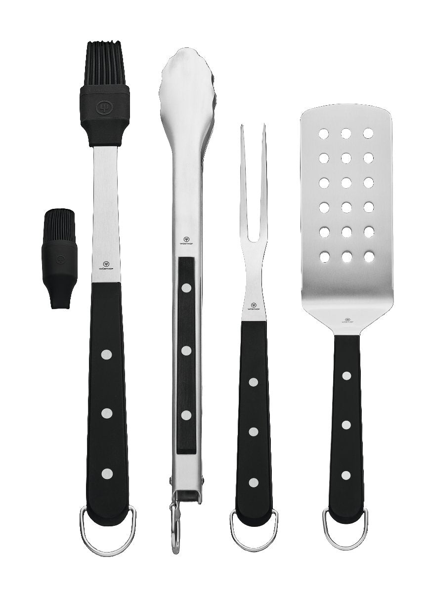 Wusthof Stainless BBQ Set - 4 Piece