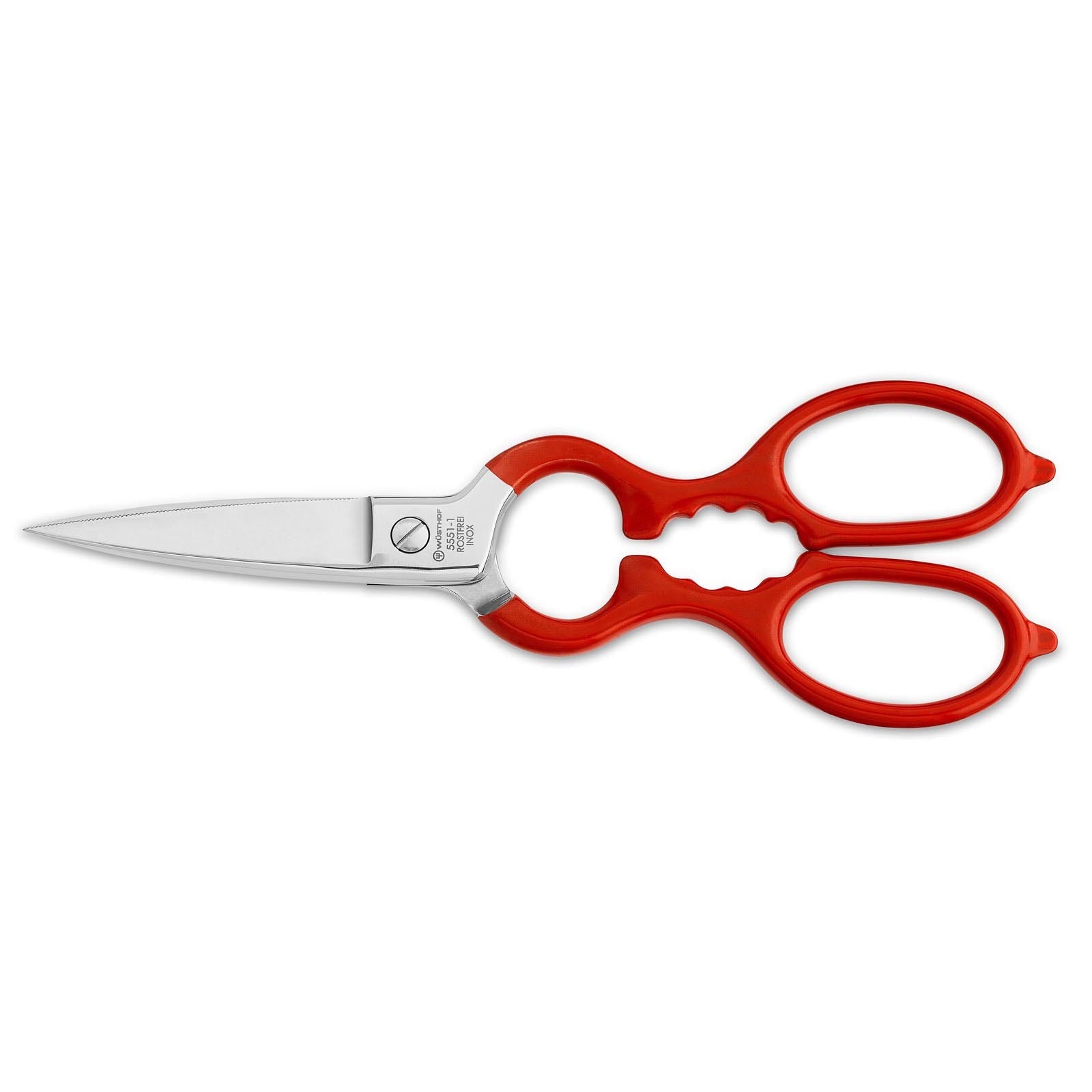 Wusthof Stainless Steel Shears - Red