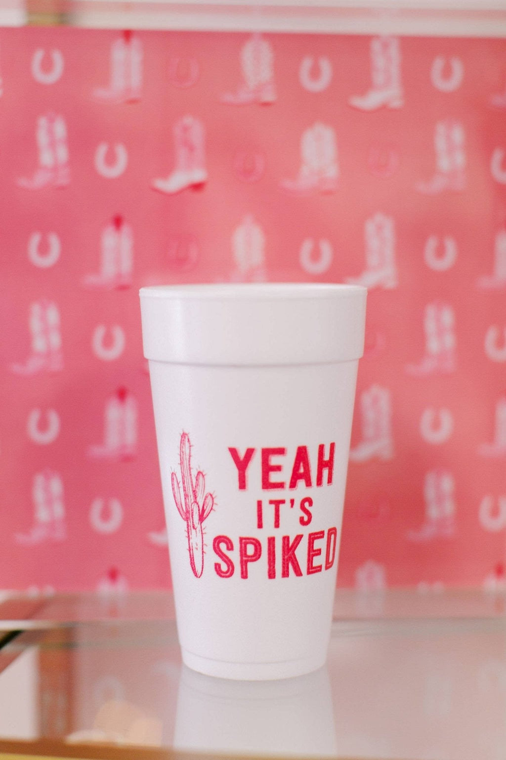 Yeah It's Spiked Cactus Cinco De Mayo Foam Cups - Fiesta