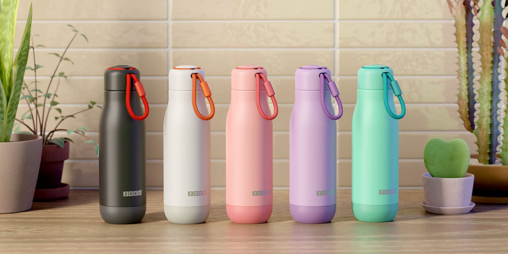 Zoku Stainless Steel Hydration Bottle